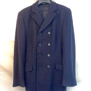 Emporio Armani - 36/46R - Double Breasted -Jacquard Wool Blazer - 80% OFF SALE!